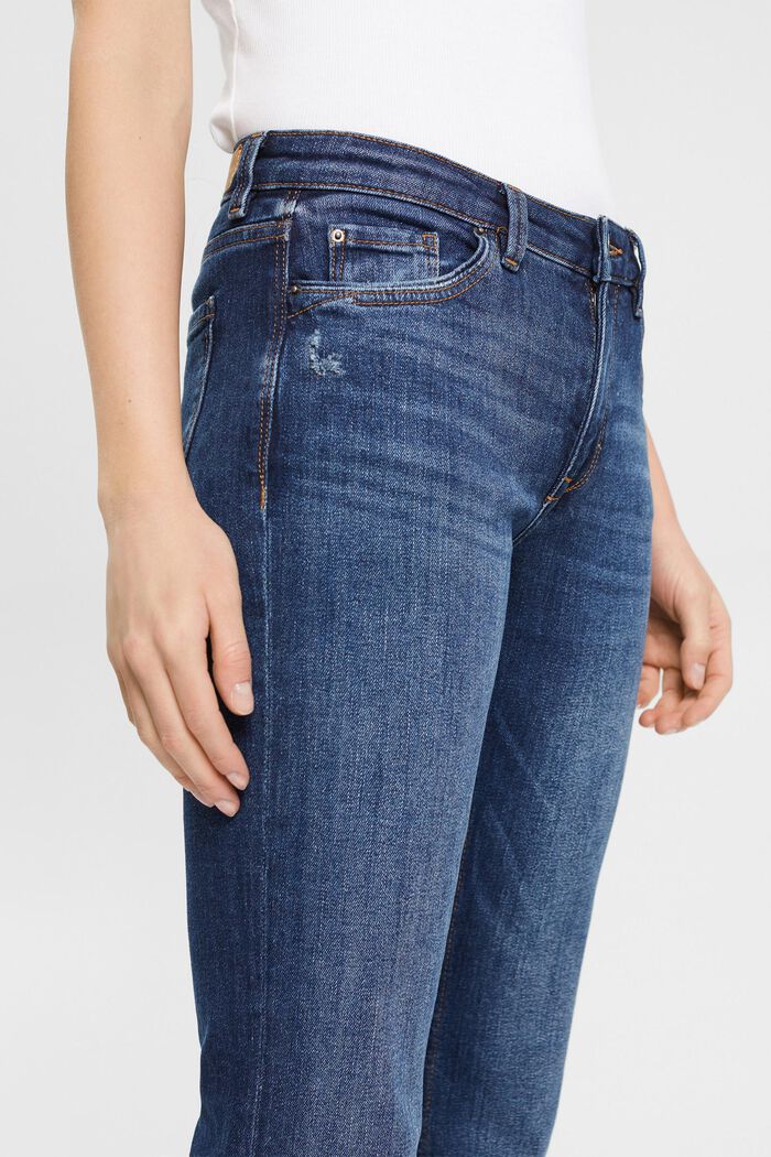 Superstretch-jeans med økologisk bomuld, BLUE DARK WASHED, detail image number 2