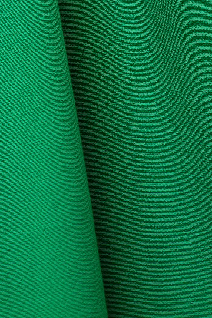 Kjole i A-facon med smock i taljen, GREEN, detail image number 5