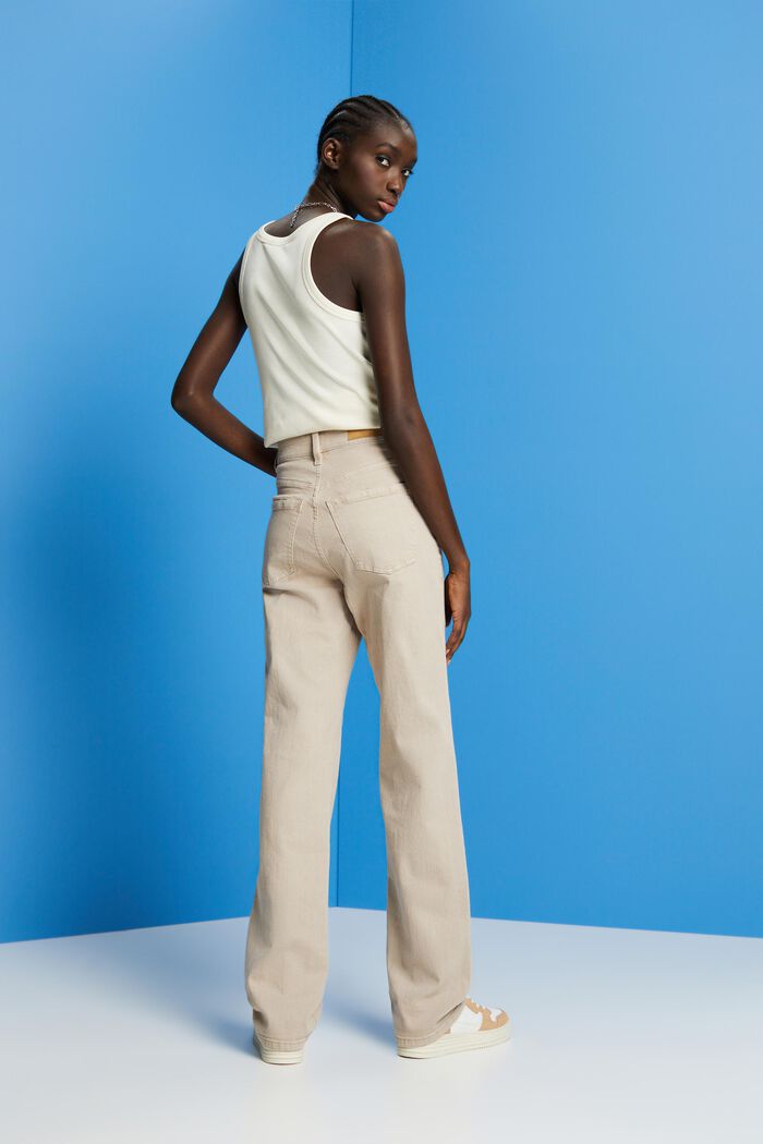 vægt Uddrag blive imponeret ESPRIT-Bukser med høj talje og lige ben i vores onlinebutik
