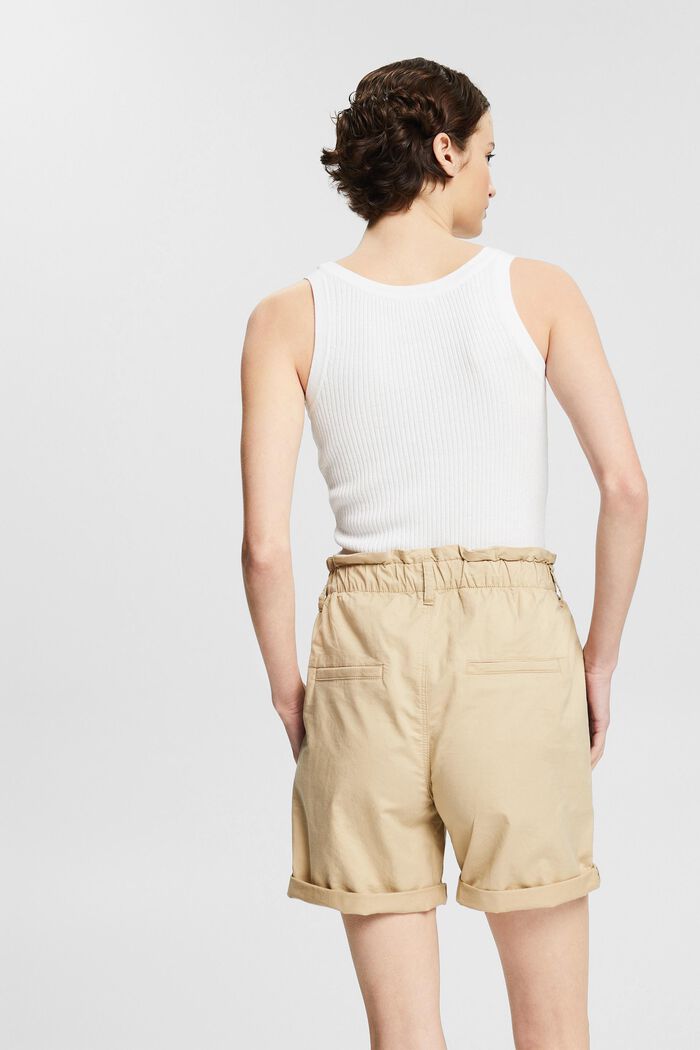 Lette shorts med elastiklinning, SAND, detail image number 2