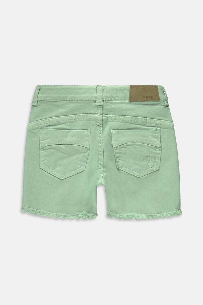 Genanvendte materialer: shorts med regulerbar livvidde, PISTACCHIO GREEN, detail image number 1
