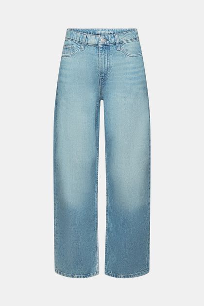 Løstsiddende retro-jeans med høj talje