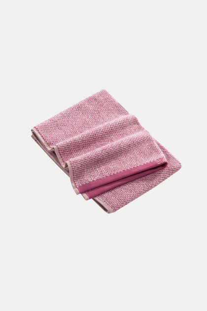 Melange-håndklæde, 100 % bomuld