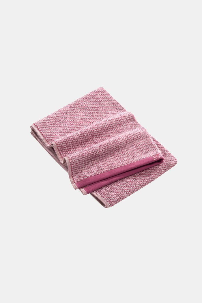 Melange-håndklæde, 100 % bomuld, BLACKBERRY, detail image number 0