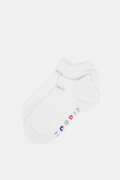 Sneakers-sokker med logo i pakke med 2 stk.