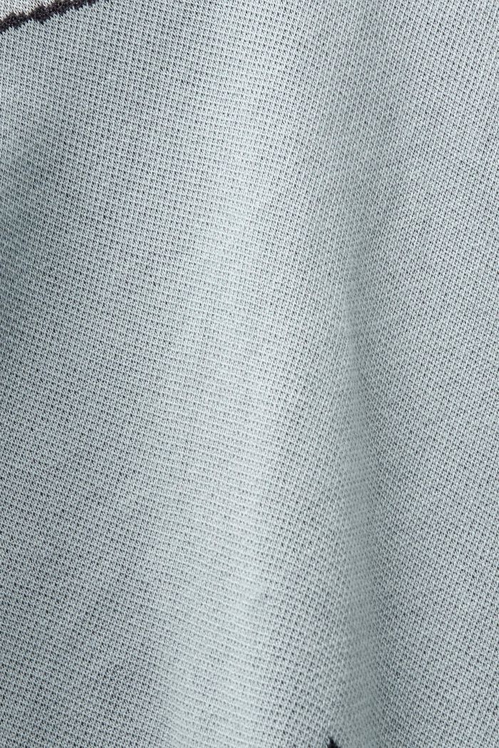 Poloshirt med logo-jacquard, LIGHT BLUE, detail image number 5