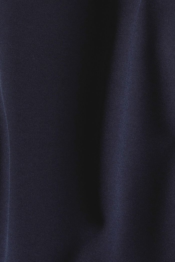 Genanvendte materialer: jumpsuit med vide bukseben, NAVY, detail image number 4