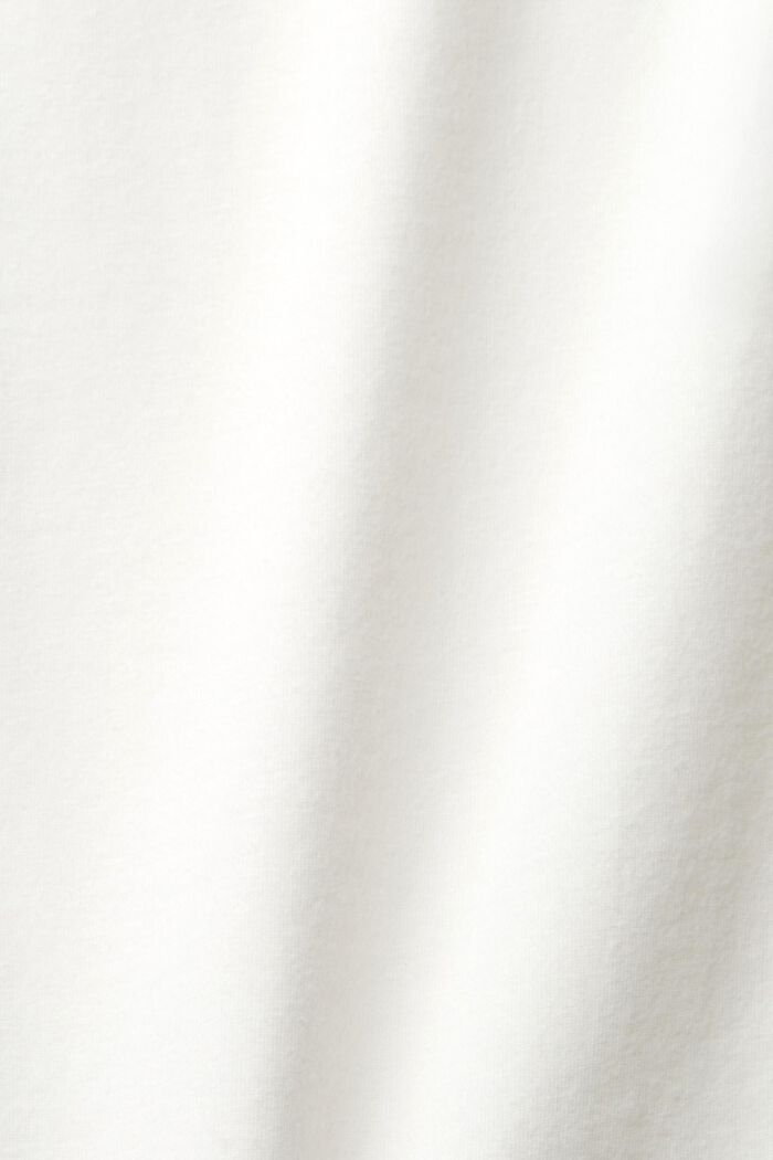 Langærmet jersey top, OFF WHITE, detail image number 5
