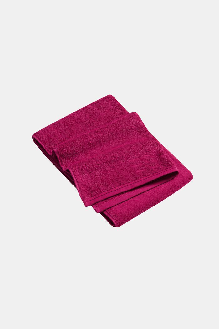 Med TENCEL™: Håndklædeserie af frotté, RASPBERRY, detail image number 2