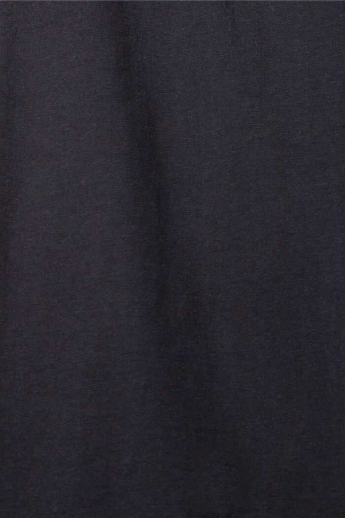 Lang pyjamas af jersey, BLACK, detail image number 1