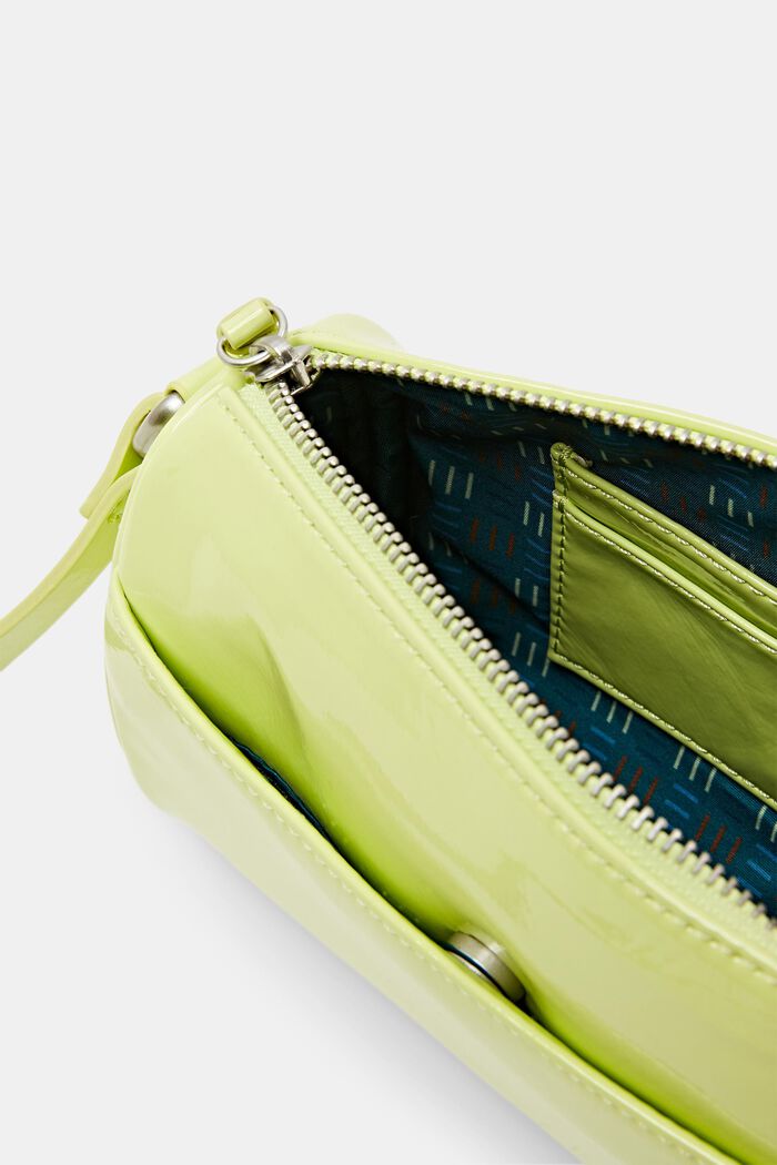 Lille crossbody-taske, LIME YELLOW, detail image number 3