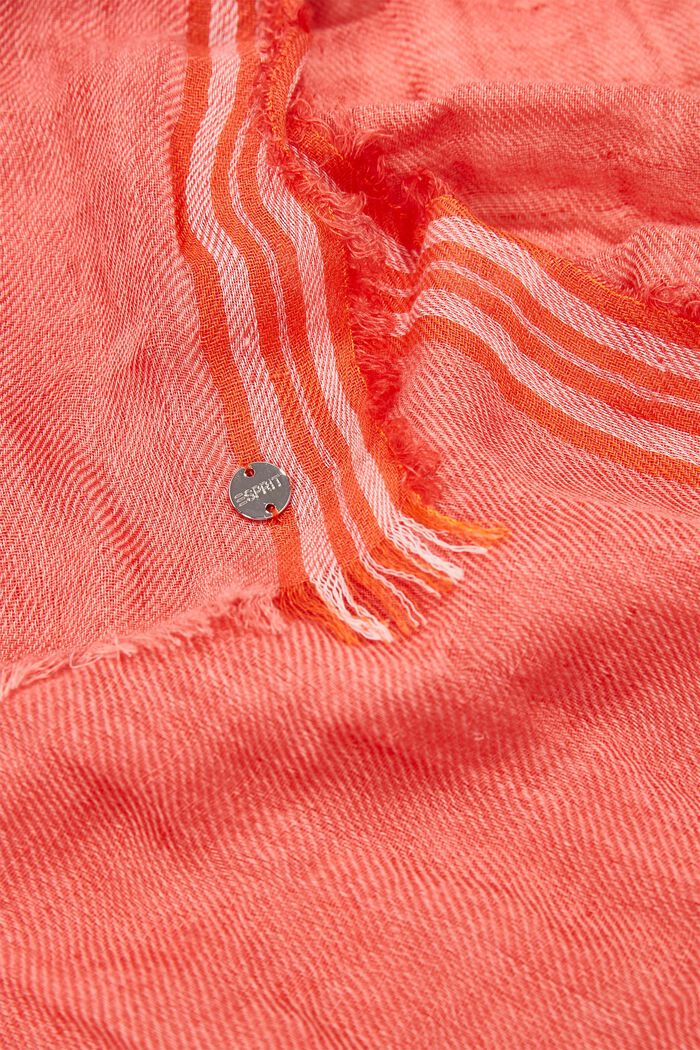 Tørklæde/Halstørklæde, CORAL, detail image number 2