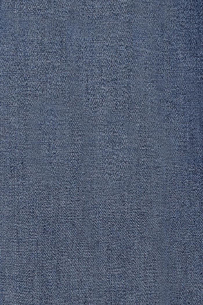 Kjole i denimstil med knapper, TENCEL™, BLUE DARK WASHED, detail image number 5