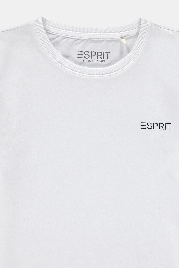 Pakke med 2 T-shirts i 100% bomuld, WHITE, detail image number 2