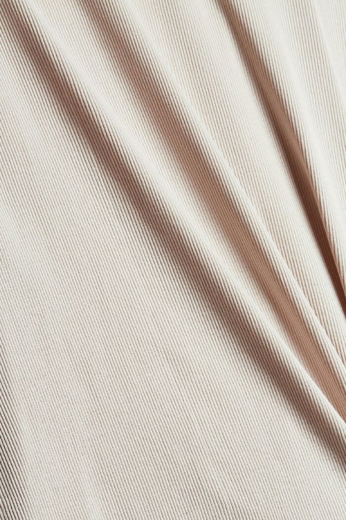 Pyjamastop i rib, af økologisk bomuld, ICE, detail image number 4