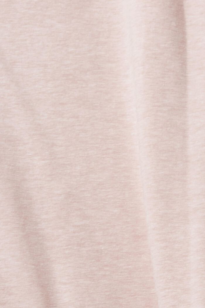T-shirt med brystlomme, i bomuldsblanding, OLD PINK, detail image number 1