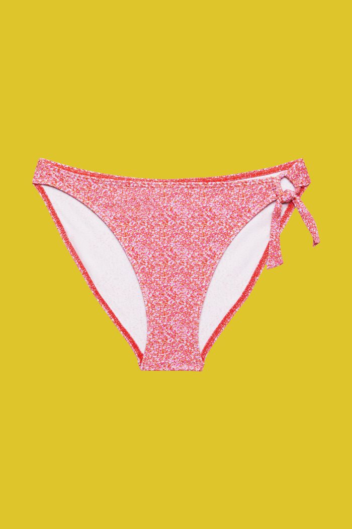 Mini brief bikinitrusser med allover-print, PINK, detail image number 4