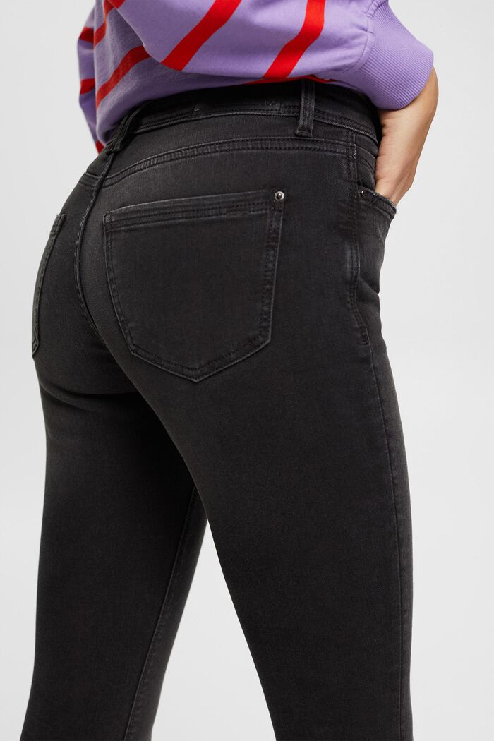 Jeans med skinny fit, BLACK DENIM, detail image number 4