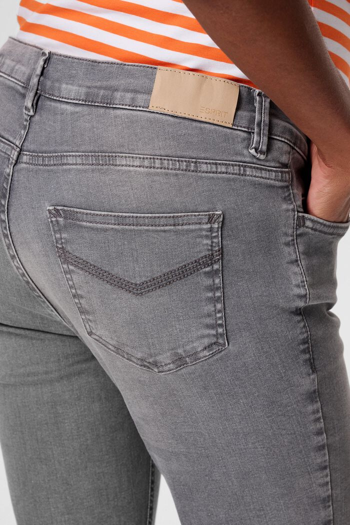 MATERNITY skinny jeans med høj støttelinning, GREY DENIM, detail image number 1