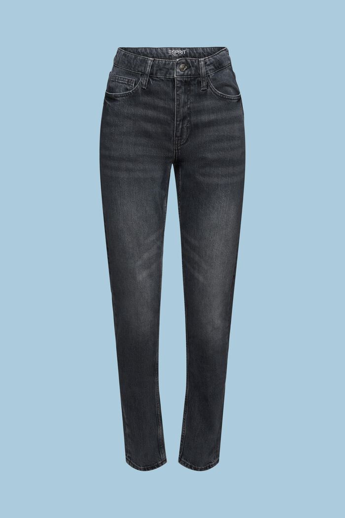 Klassiske retro-jeans, BLACK MEDIUM WASHED, detail image number 6