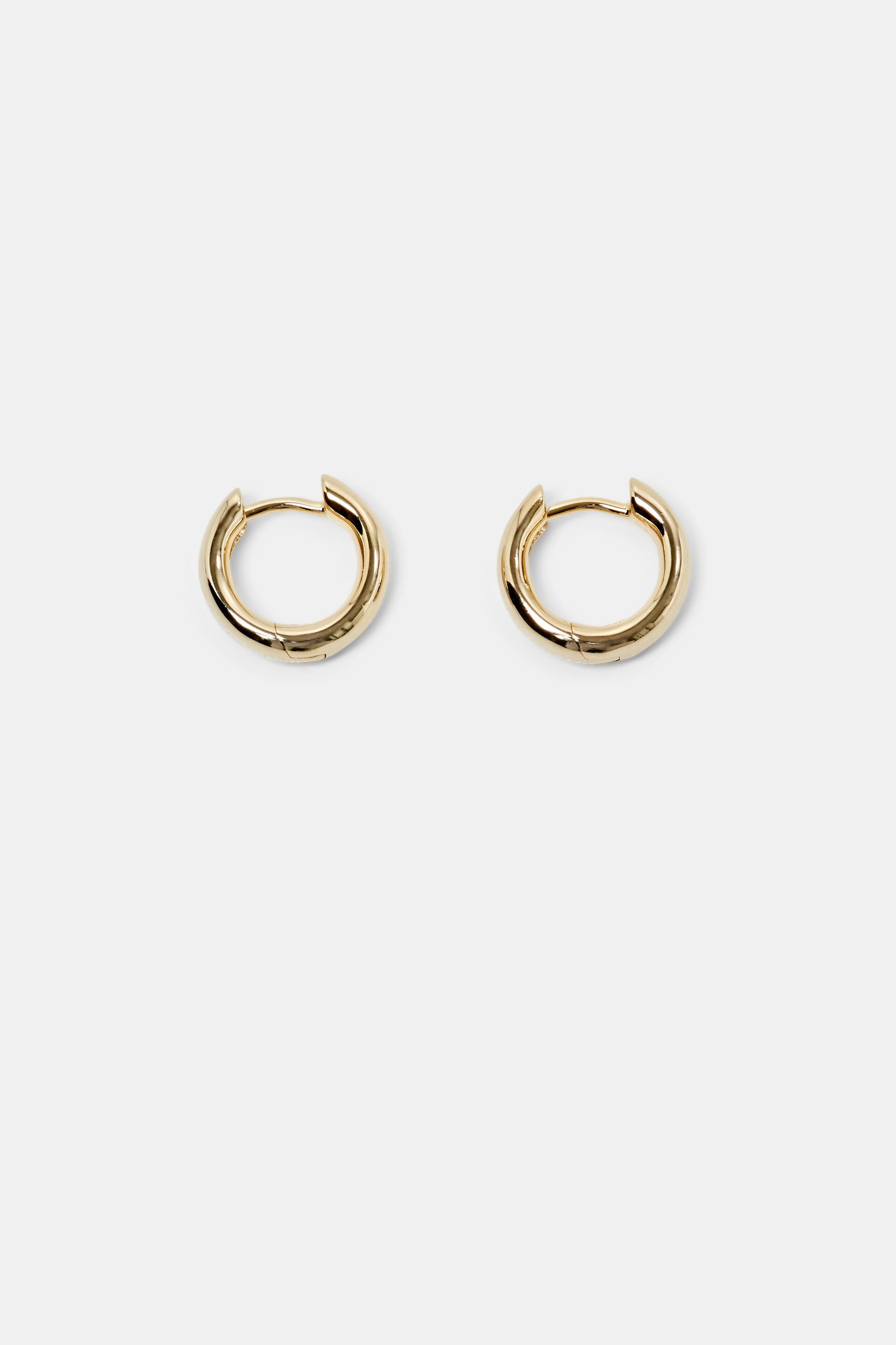 Optimisme Mærkelig nå ESPRIT-Guldfarvede huggie hoop-øreringe i sterlingsølv i vores onlinebutik