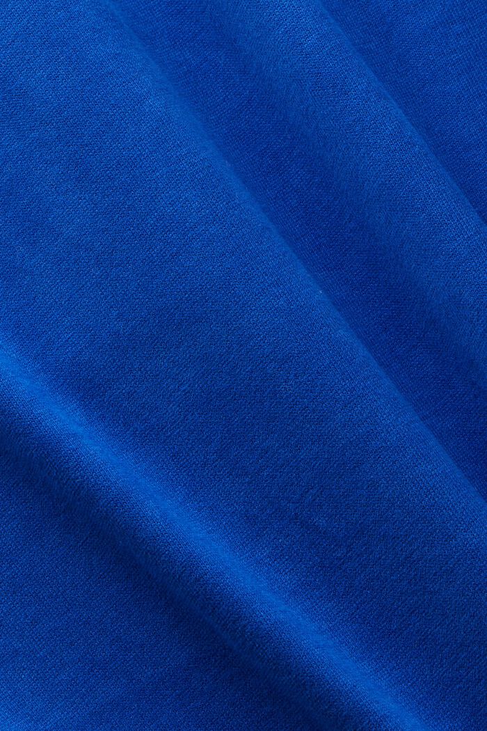 Rugbytrøje i jersey med logo, BRIGHT BLUE, detail image number 5