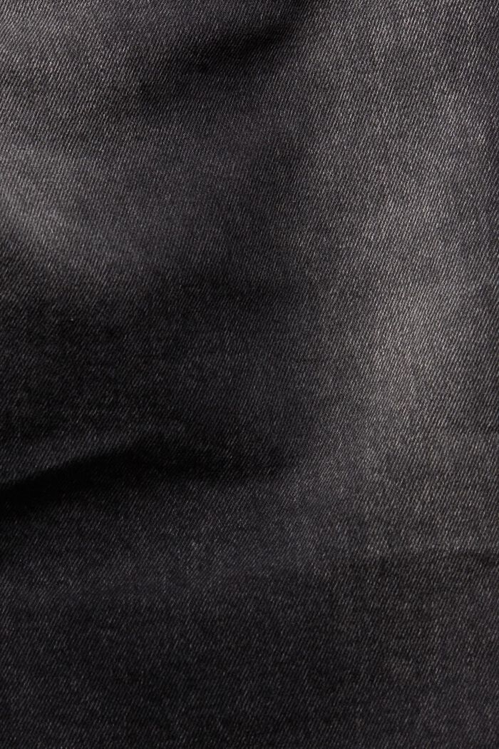 Washed out-jeans med stretch, BLACK MEDIUM WASHED, detail image number 6