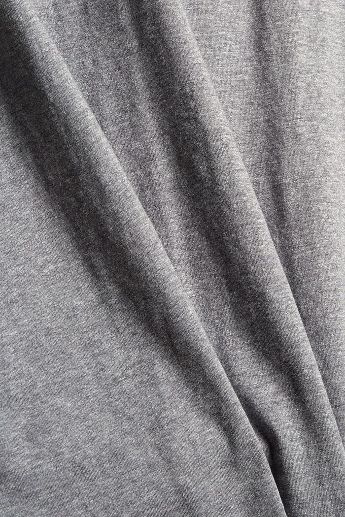 Genanvendte materialer: jersey-T-shirt med THERMOLITE®, MEDIUM GREY, detail image number 4