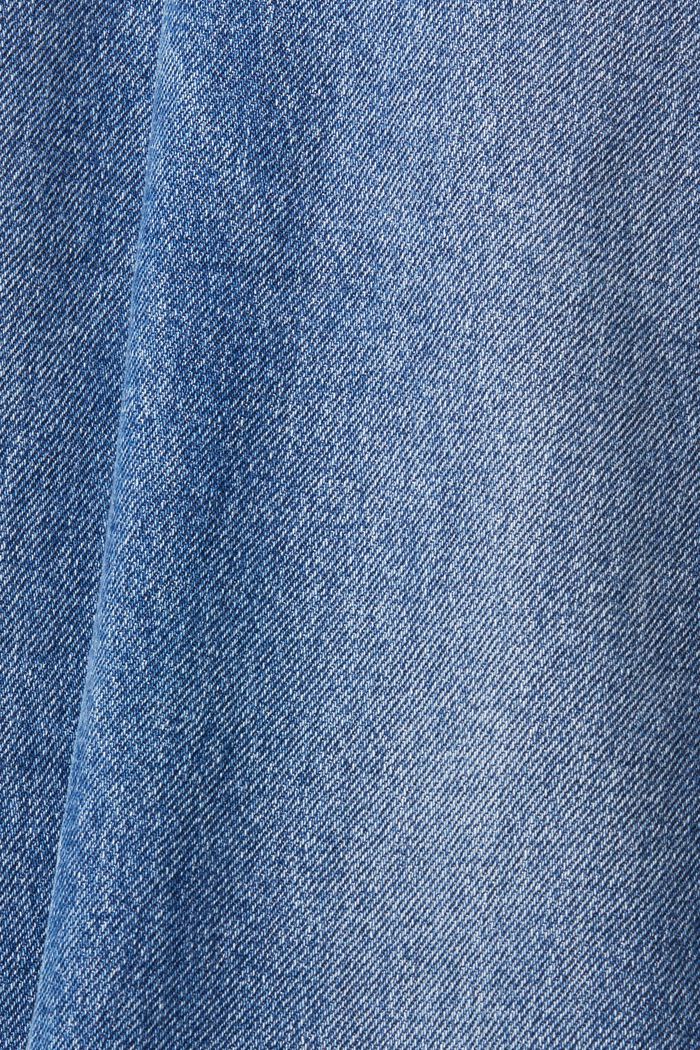 Jeans med lige ben, BLUE MEDIUM WASHED, detail image number 6