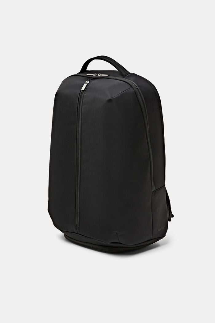 Duffel-rygsæk med lynlås, BLACK, detail image number 2