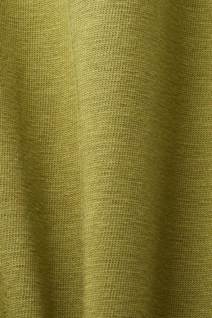 T-shirtkjole i midi-længde, PISTACHIO GREEN, detail image number 5