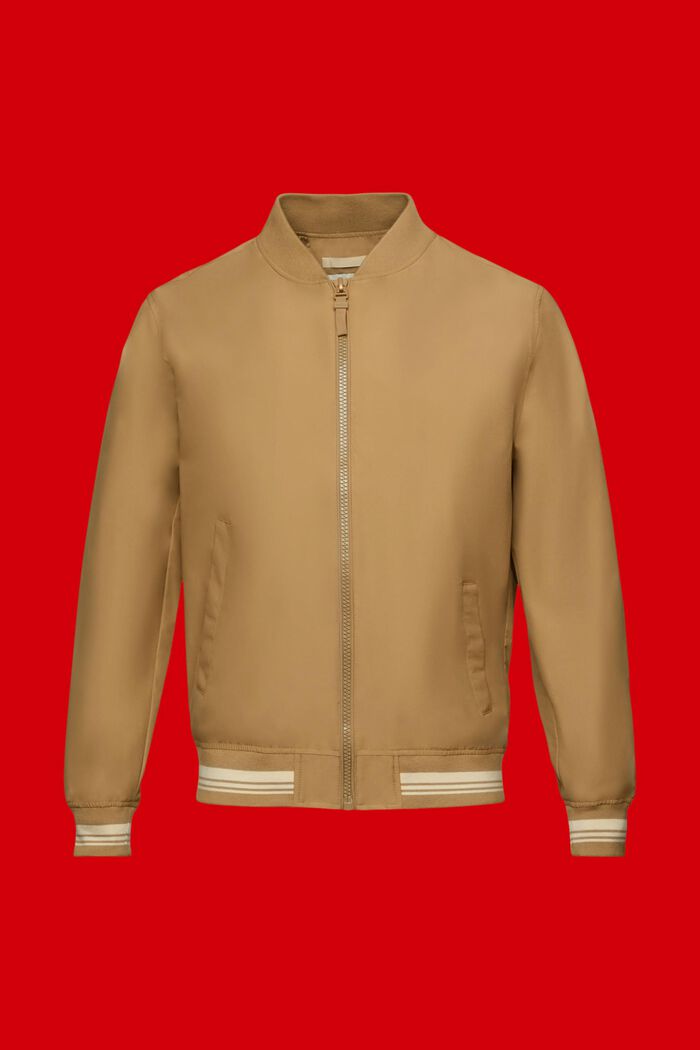Blouson-jakke i bomber-stil, CAMEL, detail image number 7