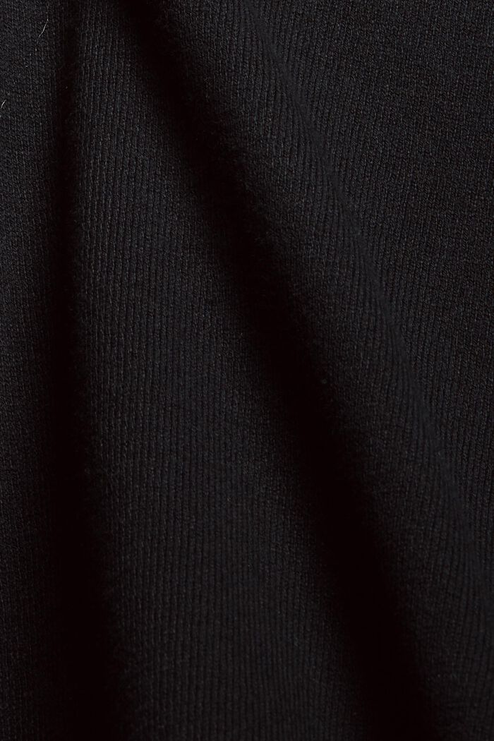 Bootcut-jeans af økologisk bomuldsblanding, BLACK RINSE, detail image number 4
