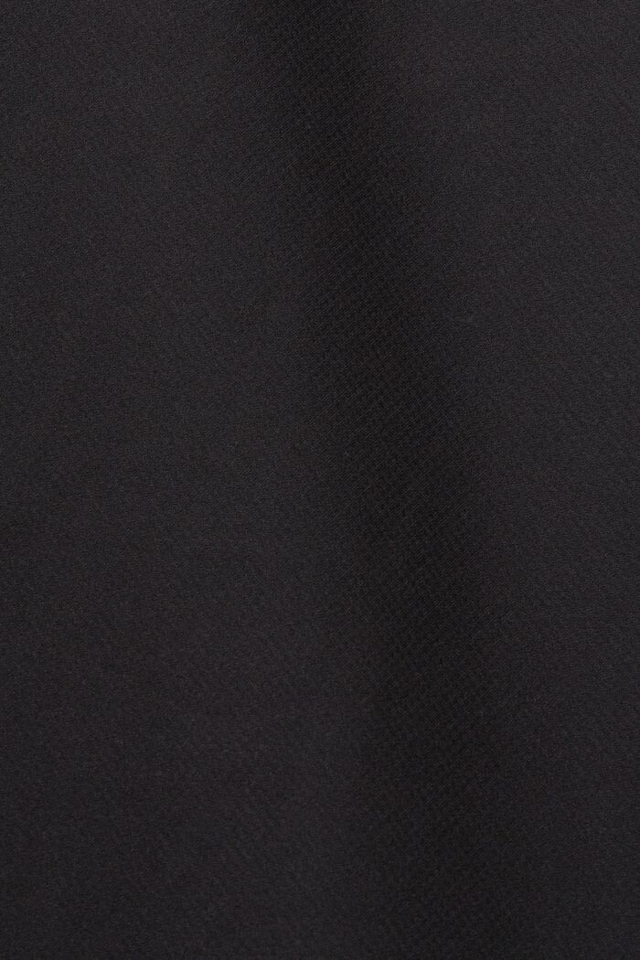 Dunfrakke med hætte, BLACK, detail image number 6