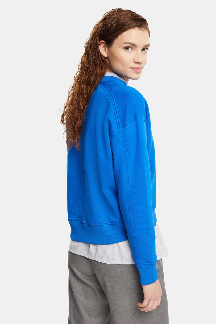 Sweatshirt med logo, BLUE, detail image number 3