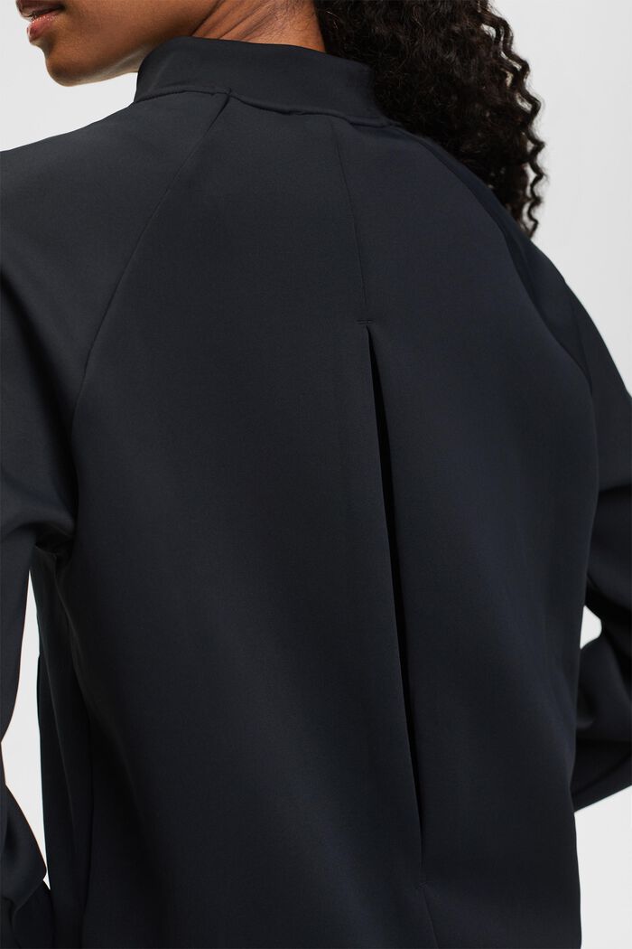 Active cardigan-sweatshirt, BLACK, detail image number 4