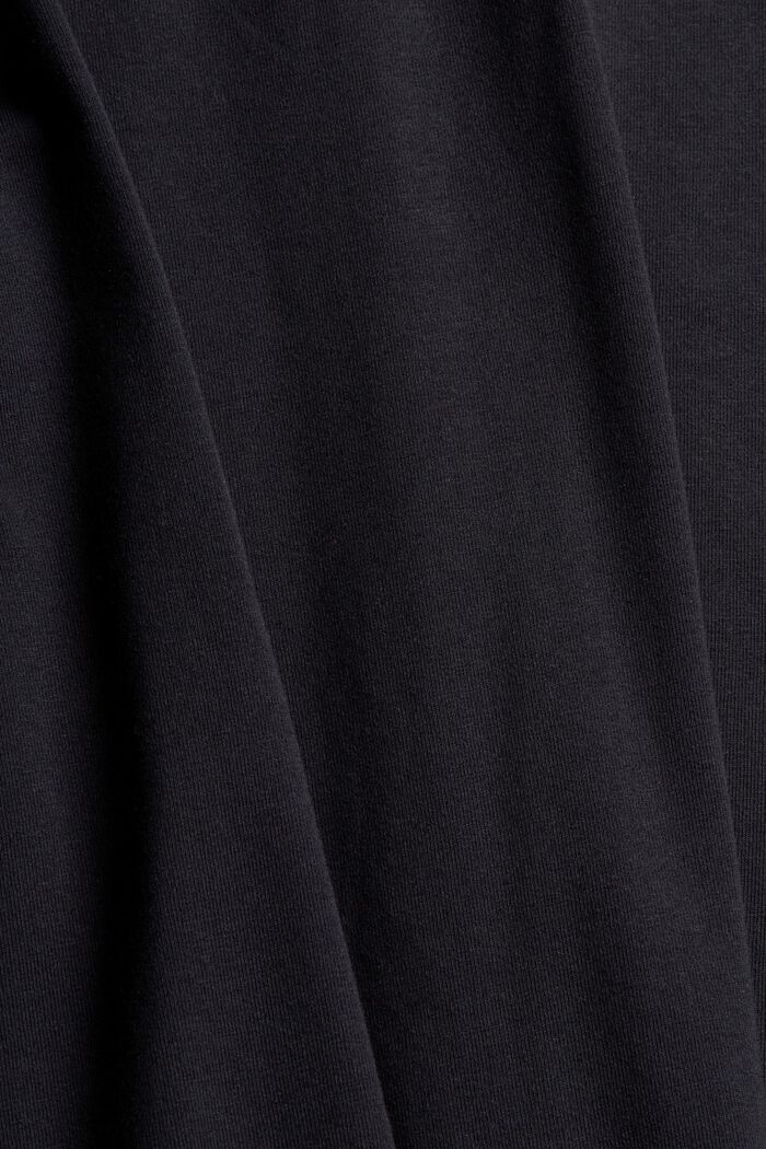 Langærmet T-shirt i jersey med COOLMAX®, BLACK, detail image number 4