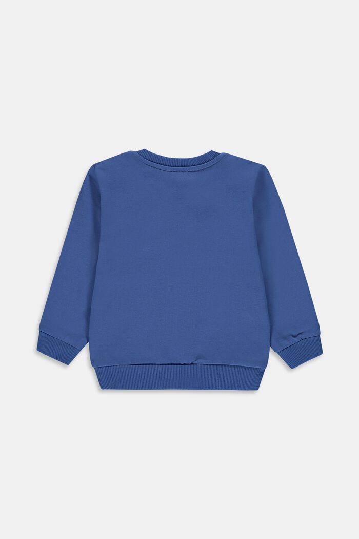 Sweatshirt med print, BLUE, detail image number 1