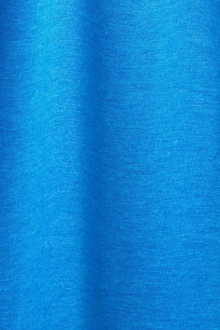 Midi-kjole i jersey, BRIGHT BLUE, detail image number 5