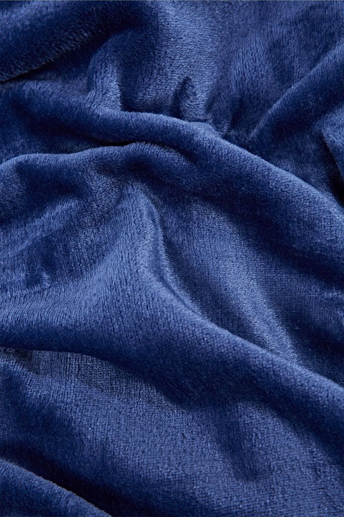 Fleece-plaid, NAVY, detail image number 1