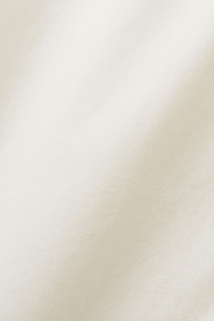 Mini-skjortekjole, 100 % bomuld, OFF WHITE, detail image number 5