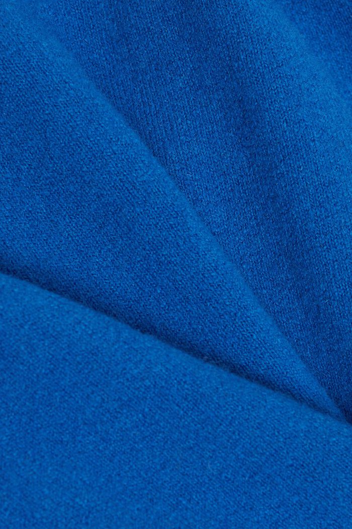 Strikket minikjole, BRIGHT BLUE, detail image number 7