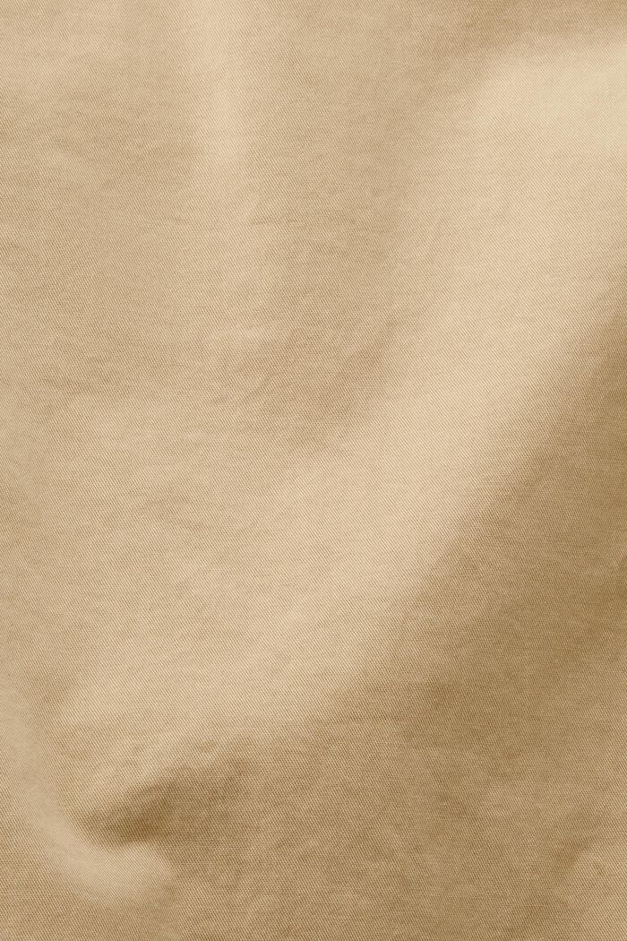 Cropped chinos af økobomuld, SAND, detail image number 4