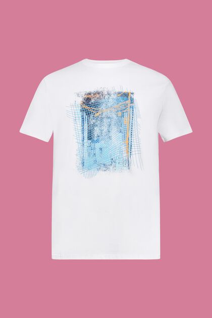 T-shirt i bæredygtig bomuld med print
