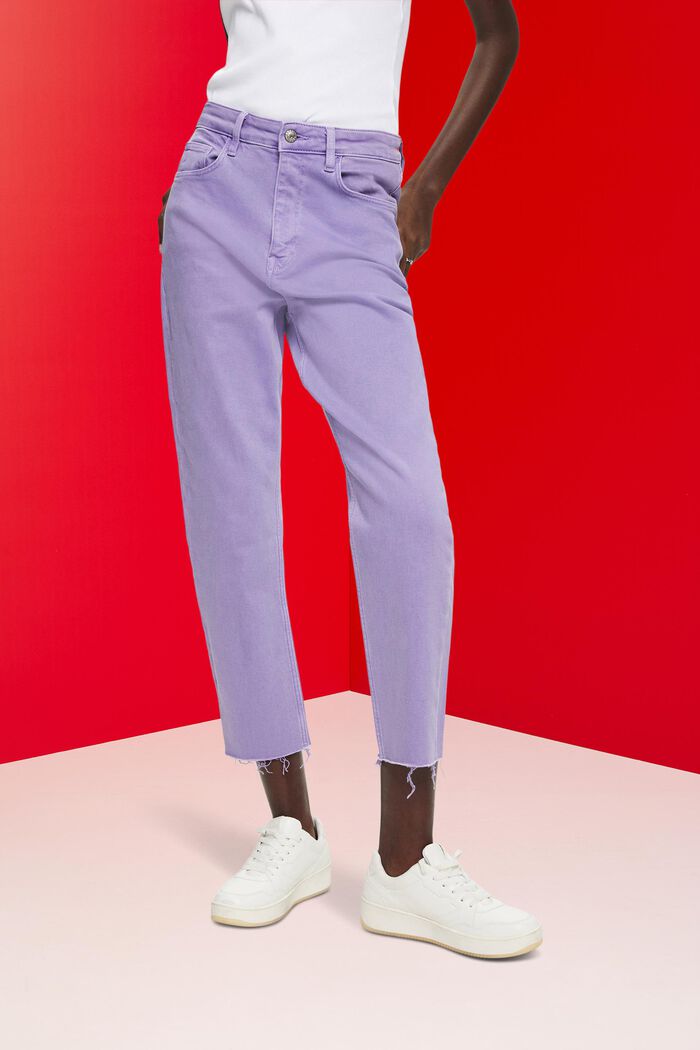 bukser med rå kant forneden i onlinebutik