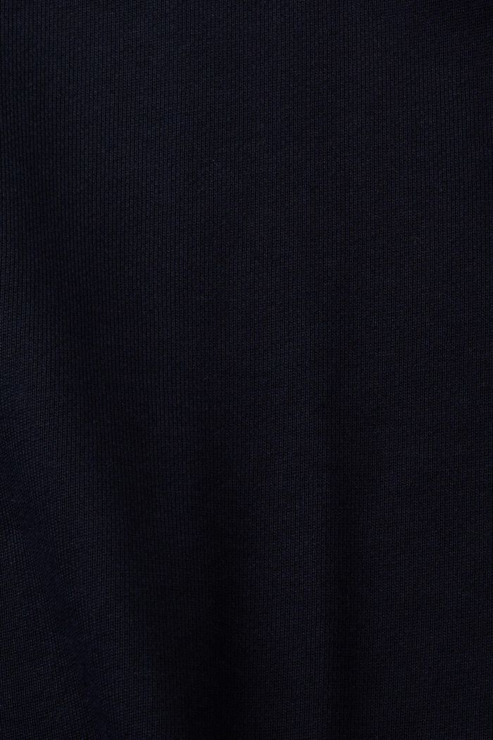Sweatshirt med broderet logo på ærmet, NAVY, detail image number 4