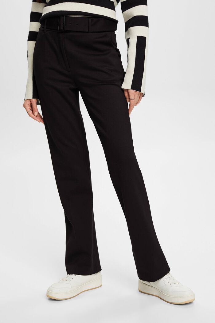 ESPRIT-Bukser med talje og bælte i vores onlinebutik