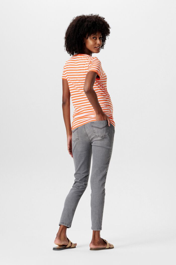 MATERNITY skinny jeans med høj støttelinning, GREY DENIM, detail image number 2