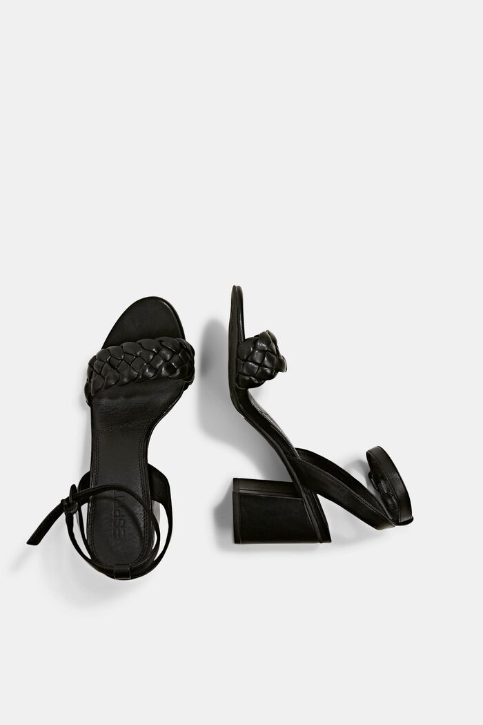 Sandaler med blokhæl, BLACK, detail image number 1