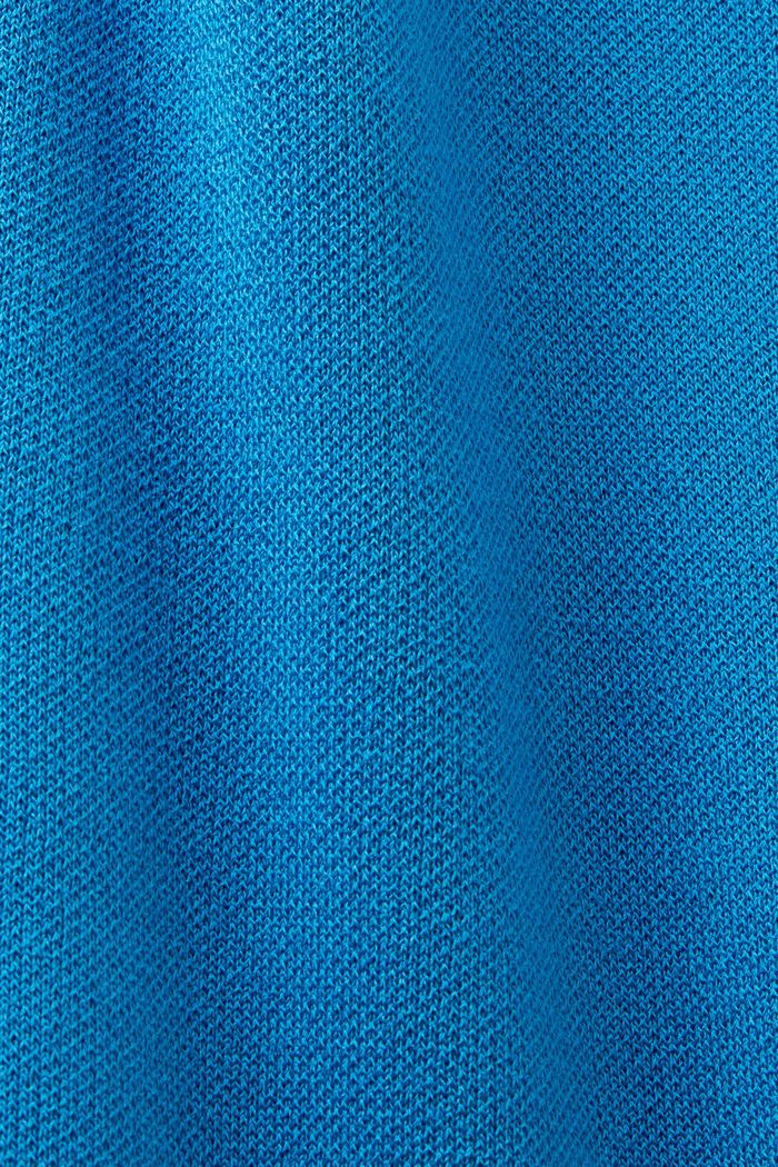 Plisseret mini-T-shirtkjole, BLUE, detail image number 5